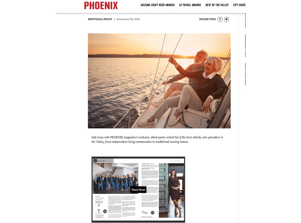 home with help feature phoenix magazine about in home care