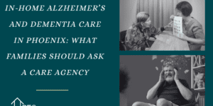 alzheimer's and dementia in-home care for elderly people