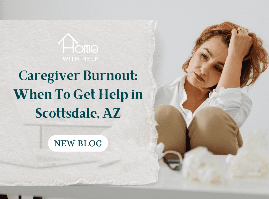 Blog graphic for caregiver burnout post